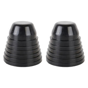 1 paio di coperture antipolvere in gomma morbida per faro universale, adatte per diametro interno di 70-100 cm, 70-100cm