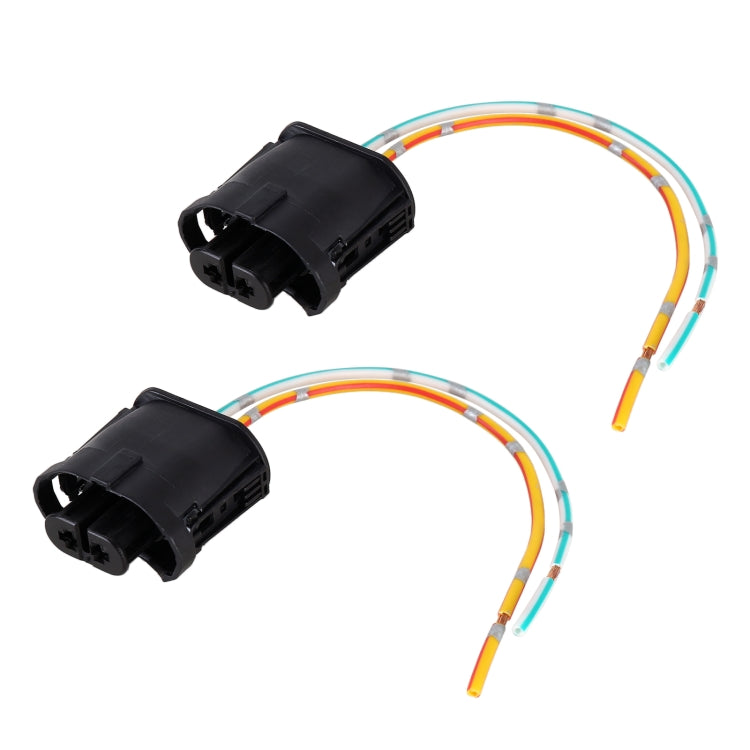 1 paio di portalampada per auto H11 con base femmina e cavo per BMW, For BMW