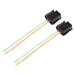 1 paio di portalampada per auto H11 con base femmina e cavo per BMW, For BMW