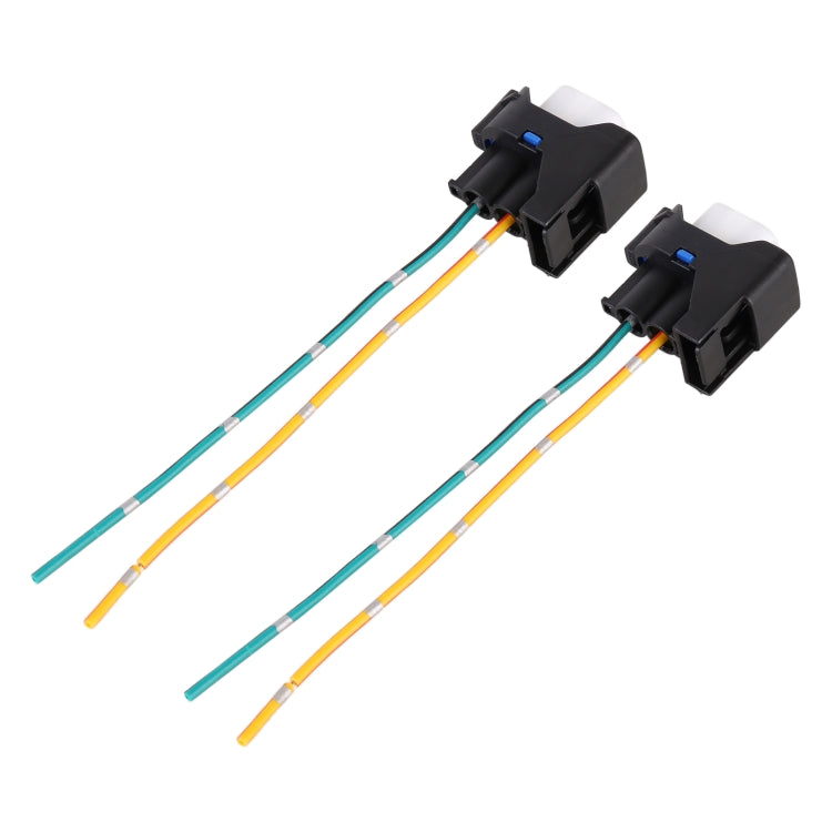 1 paio di portalampada per auto H11 con base femmina e cavo per Ford, For Ford