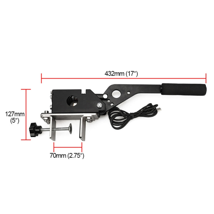 Modifica delle corse di gioco Freno a mano idraulico Drift USB per sistema Win, USB Hydraulic