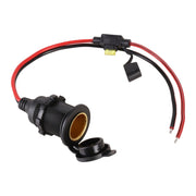 Connettore presa accendisigari per auto femmina con coperchio, Connector with Cover
