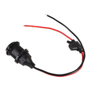 Connettore presa accendisigari per auto femmina con coperchio, Connector with Cover