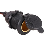 Connettore presa accendisigari per auto femmina con coperchio, Connector with Cover