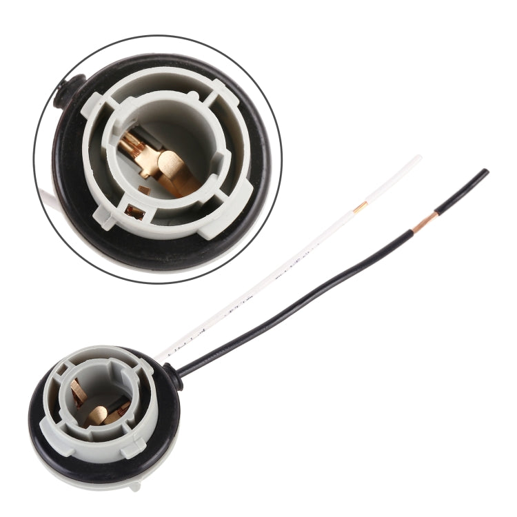 Supporto luce retromarcia auto con cavo in plastica