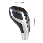 Pomello del cambio in cristallo colorato con ricarica USB universale per auto, Crystal Gear Shift Knob