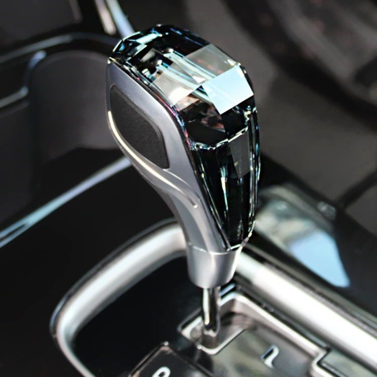 Pomello del cambio in cristallo colorato con ricarica USB universale per auto, Crystal Gear Shift Knob