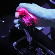 Pomello del cambio in cristallo colorato con ricarica USB universale per auto, Crystal Gear Shift Knob