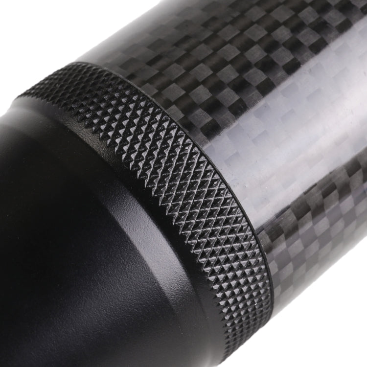 Pomello del cambio universale in metallo in fibra di carbonio per auto, Carbon Fiber Metal