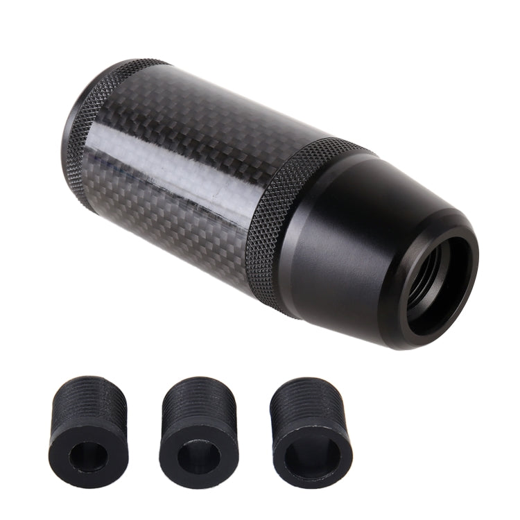 Pomello del cambio universale in metallo in fibra di carbonio per auto, Carbon Fiber Metal