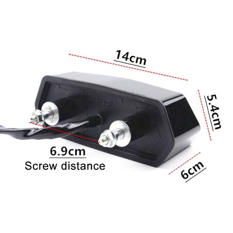 Lampada freno fanale posteriore modificata per moto per Honda MSX125, Tail Light Brake Lamp