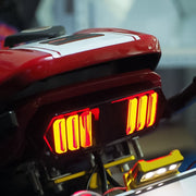 Lampada freno fanale posteriore modificata per moto per Honda MSX125, Tail Light Brake Lamp