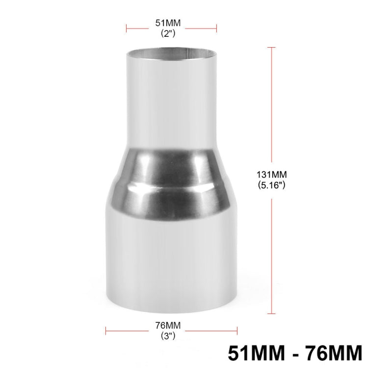 Giunto per tubo di scarico modificato per auto da 51-76 mm, 51-76mm