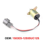Elettrovalvola di spegnimento della fiamma del motore Yanmar 1503ES-12S5SUC12S, 1503ES-12S5SUC12S