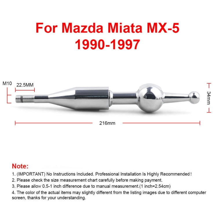 Leva del cambio per auto a corsa corta per Mazda MX5 Miata RX7 1990-1997, For Mazda MX5 Miata RX7 1990-1997