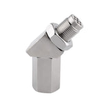 Adattatore M18x1,5 per sensore di ossigeno per auto da 45 gradi, 45 Degree