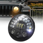 Fari a LED sfumati Matrix per auto da 7 pollici per Jeep Wrangler, 7 inch Matrix
