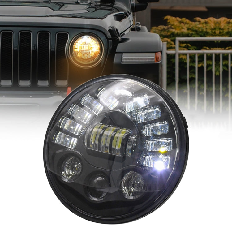 Fari a LED sfumati Matrix per auto da 7 pollici per Jeep Wrangler, 7 inch Matrix