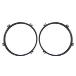 Staffa esterna in metallo per faro da 1 paio da 7 pollici per Jeep Wrangler JK 2007-2017, Metal Outside