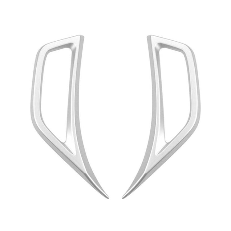Pannello decorativo per presa d'aria laterale parafango auto per Jeep Wrangler JL 2018-2020