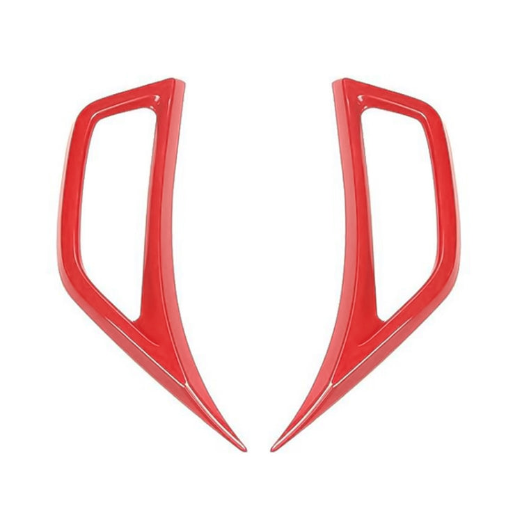 Pannello decorativo per presa d'aria laterale parafango auto per Jeep Wrangler JL 2018-2020
