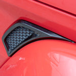 Pannello decorativo per presa d'aria laterale parafango auto per Jeep Wrangler JL 2018-2020
