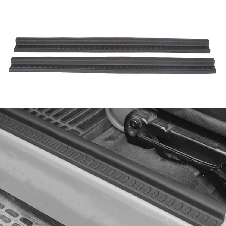 Striscia di protezione del pedale della portiera dell'auto per Jeep Wrangler TJ 1997-2010, Door Pedal Protection Strip