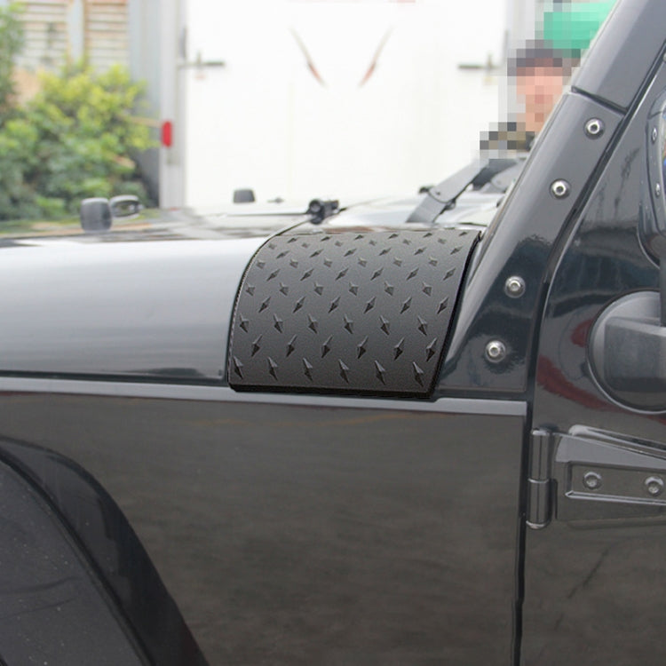 Copertura angolare per montante anteriore per auto per Jeep Wrangler JK 2007-2017, A-pillar