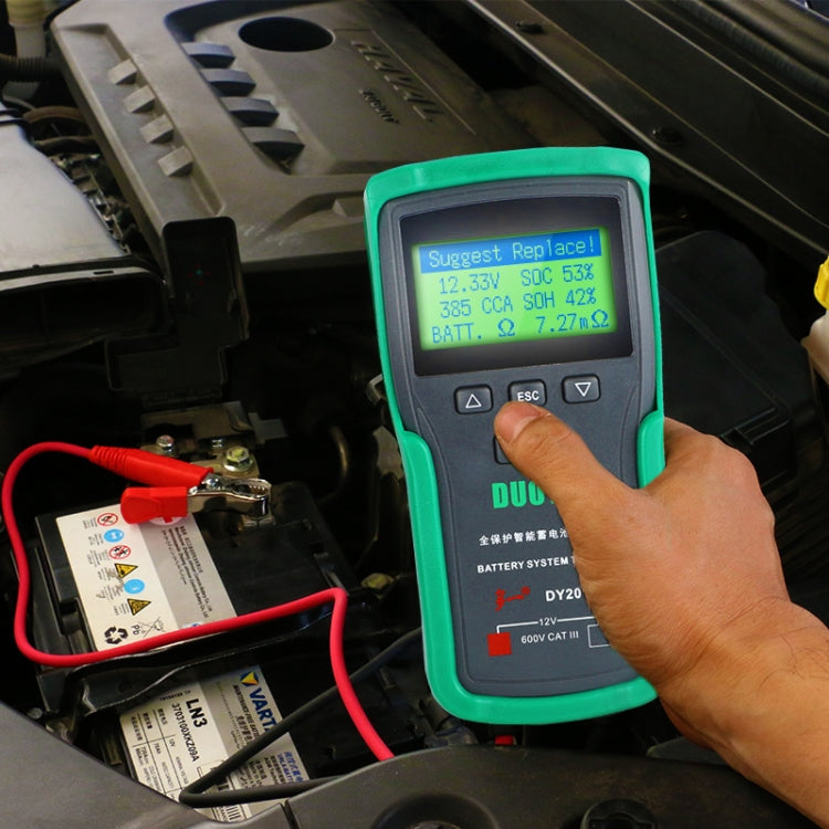 Strumenti diagnostici digitali per tester batteria per auto DUOYI DY2015, DY2015