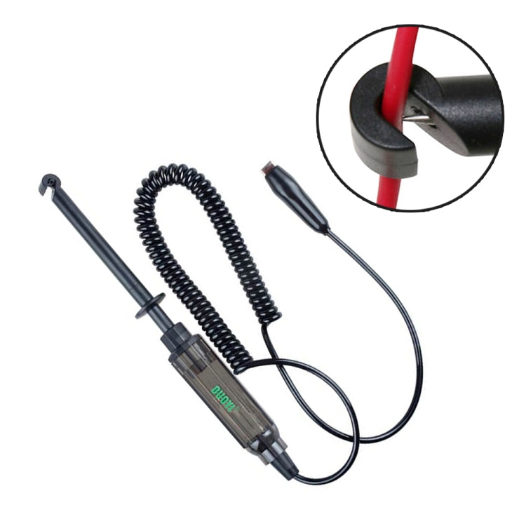 Penna per test di circuito a bassa tensione a gancio DUOYI DY12 per auto 6V / 12V / 24V, DY12