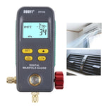 DUOYI DY518 Riparazione aria condizionata per auto Misuratore elettronico del refrigerante Misuratore di fluoro del condizionamento d'aria, DY518