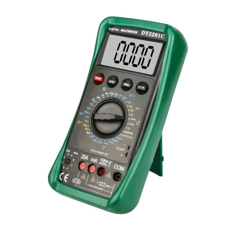 DUOYI DY2201C Misuratore universale automatico per manutenzione multifunzione digitale ad alta precisione per auto, DY2201C