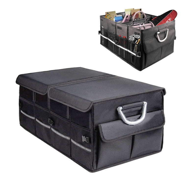 Scatola portaoggetti pieghevole per bagagliaio dell'auto, dimensioni: 58 x 40 x 30 cm, Soft Middle Partition