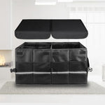 Scatola portaoggetti pieghevole per bagagliaio dell'auto, dimensioni: 58 x 40 x 30 cm, Soft Middle Partition