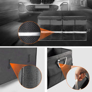 Scatola portaoggetti pieghevole per bagagliaio dell'auto, dimensioni: 58 x 40 x 30 cm, Soft Middle Partition