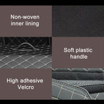 Scatola portaoggetti pieghevole per bagagliaio dell'auto, dimensioni medie a quadretti: 40 x 32 x 30 cm, Checkered 40 x 32 x 30cm (Beige), Checkered 40 x 32 x 30cm (Black Red)