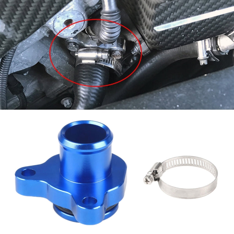 Adattatore per tubo flessibile dell'acqua per auto con morsetti 11537541992 per BMW 335i, Black, Blue, Red