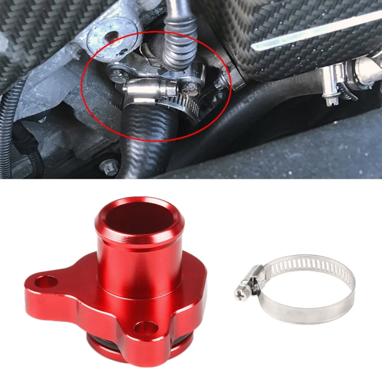 Adattatore per tubo flessibile dell'acqua per auto con morsetti 11537541992 per BMW 335i, Black, Blue, Red