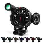 Contagiri LED modificato per auto da 80 mm con funzione di autocontrollo, Tachometer