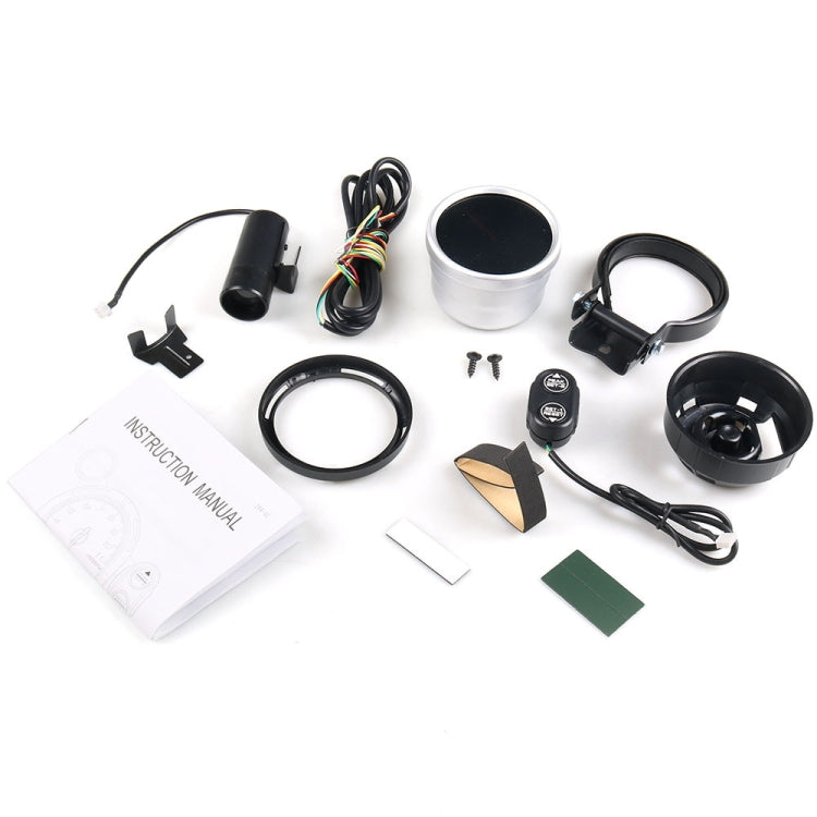 Contagiri LED modificato per auto da 80 mm con funzione di autocontrollo, Tachometer