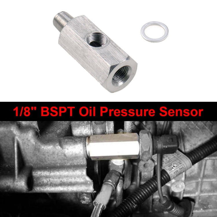 Connettore sensore pressione olio NPT da 1/8 pollici modificato per auto, 1/8 inch NPT Connector