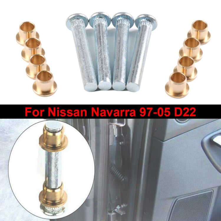 Kit di riparazione della boccola del perno della cerniera della portiera dell'auto per Nissan Navara 1997-2005, BX101809