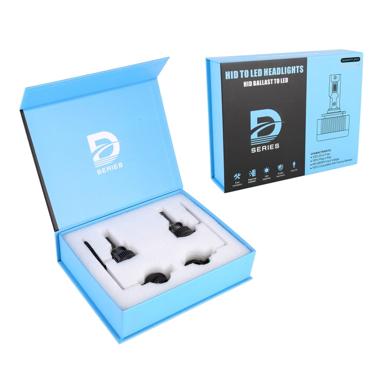 1 paio di zavorre HID per auto D4S serie D per fari a LED DC12V / 35W / 6000K / 5000LM, D4S