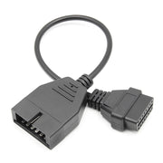 Cavo adattatore diagnostico OBDII per cavo di conversione OBD2 per auto da 12 pin a 16 pin per GM, 12Pin to 16Pin for GM