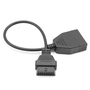 Cavo adattatore diagnostico OBDII per cavo di conversione OBD2 per auto da 12 pin a 16 pin per GM, 12Pin to 16Pin for GM