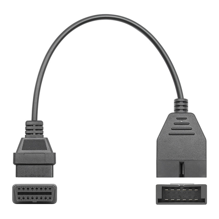 Cavo adattatore diagnostico OBDII per cavo di conversione OBD2 per auto da 12 pin a 16 pin per GM, 12Pin to 16Pin for GM