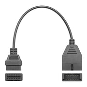 Cavo adattatore diagnostico OBDII per cavo di conversione OBD2 per auto da 12 pin a 16 pin per GM, 12Pin to 16Pin for GM