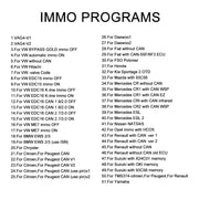 SQU OF80 Emulatore universale per auto Reset segnale Programmi Immo/Tachi Posiziona Strumento diagnostico ESL per sensore di occupazione del sedile, OF80