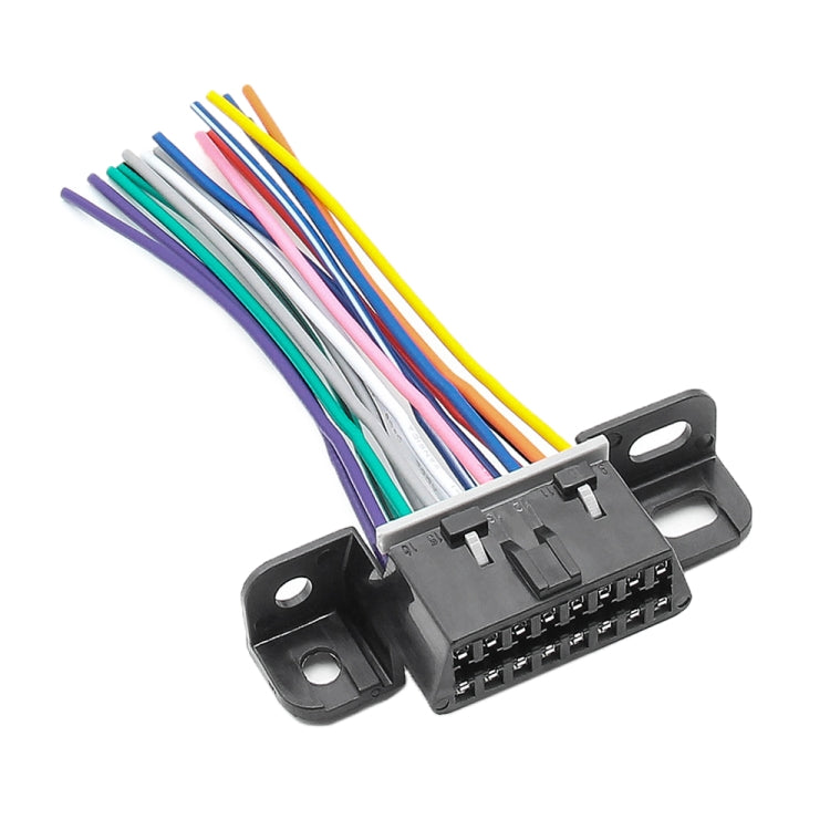 Connettore femmina J1962F OBD2 versione terminale a 16 pin, lunghezza cavo: 10 cm, 16Pin