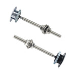 Kit clip di blocco perni per cappuccio in billet con pulsante rapido a perni rapidi da 100 mm, 100mm (Red), 100mm (Blue), 100mm (Black), 100mm (Silver)